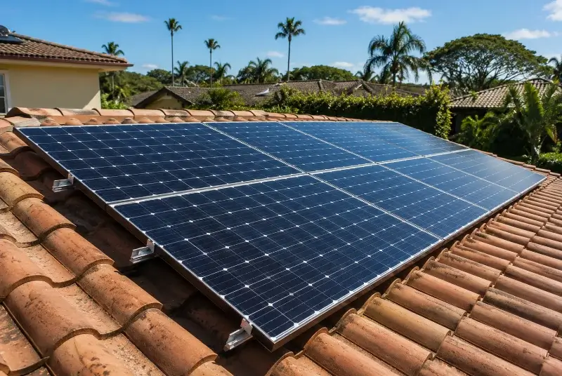 Installation de panneaux solaires à Pont-de-Larn